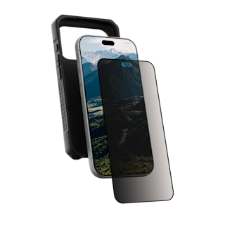 UAG Privacy Screen Protector Shield for iPhone 18 Pro iPhone 18 Pro case in Tint detail view