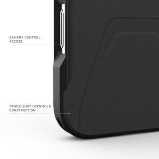 UAG Civilian iPhone 18/17 Pro Max Case iPhone 18 Pro Max in Black detail view