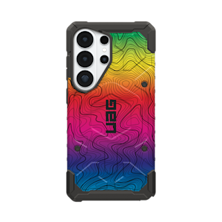 UAG Pathfinder Case For Samsung Galaxy - Rainbow Topography 2 Galaxy S26 Ultra in S26 ULTRA
