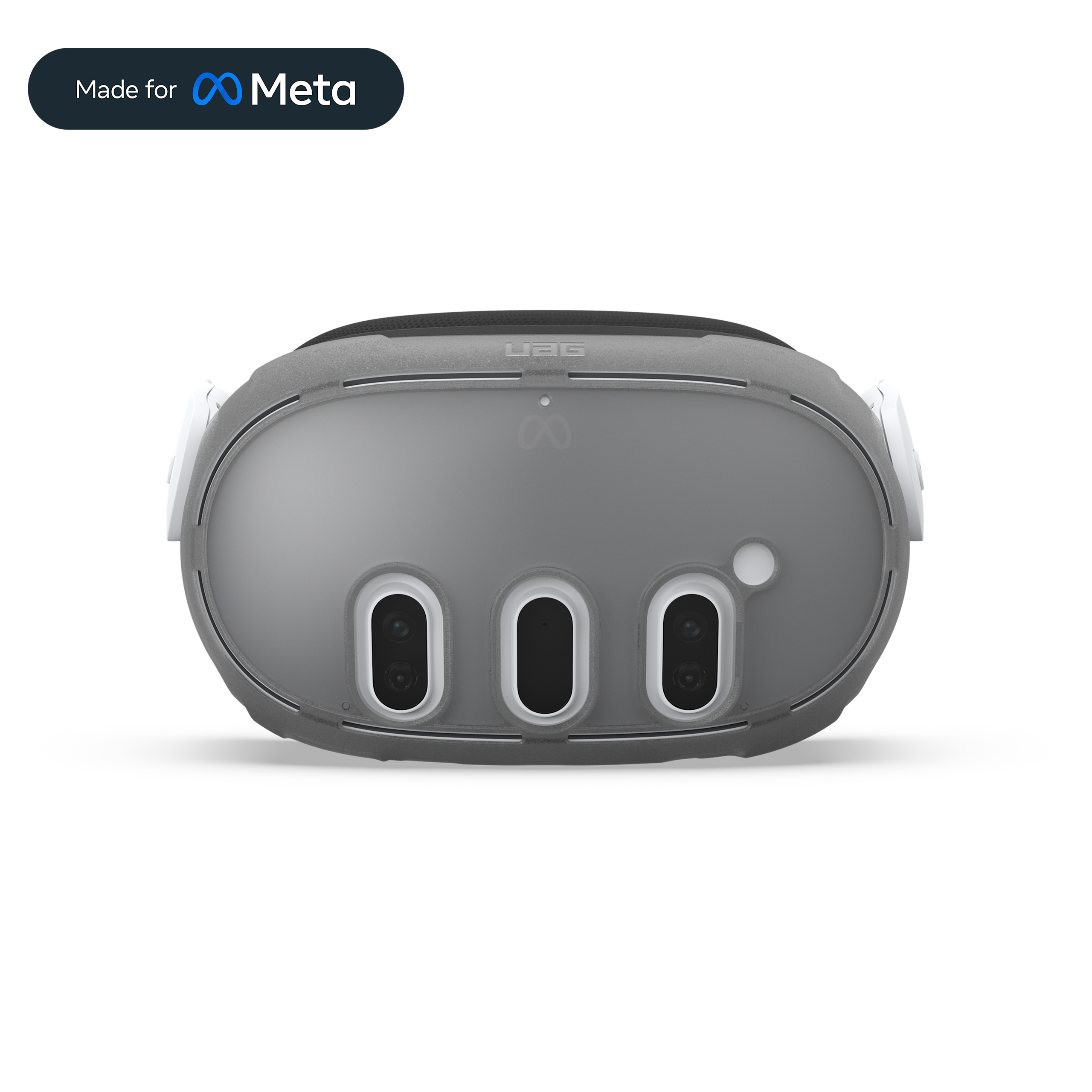 UAG Meta Quest 3 Protective Camera Lens Case, Translucent, Snap-on