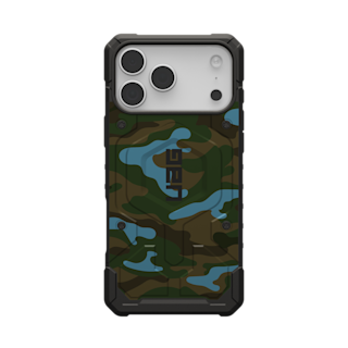 UAG Pathfinder Case With MagSafe For Apple iPhone - Traditional Blue Camouflage iPhone 17 Pro Max in iPhone 17 Pro Max
