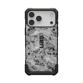 UAG Pathfinder Case With MagSafe For Apple iPhone - Floral Grey iPhone 17 Pro Max in iPhone 17 Pro Max