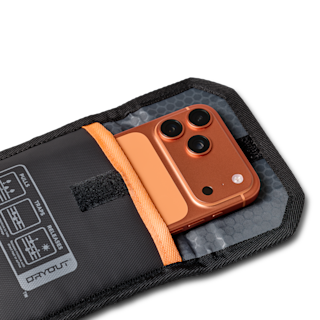 UAG Phone Recovery Pouch made with DRYOUT® Active Moisture-Removal Technology™ Backpacks case in Black