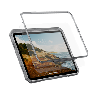 UAG Trooper iPad 11" (A16, 11th Gen, 2025) Case with Screen Protector iPad 11" (A16) (11th Gen, 2025) in Ice/Ash