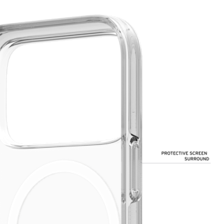 UAG Scout Clear iPhone 18 Pro Case iPhone 18 Pro in Ice/White detail view