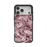 Civilian LT Case With MagSafe For Apple iPhone - Floral Merlot