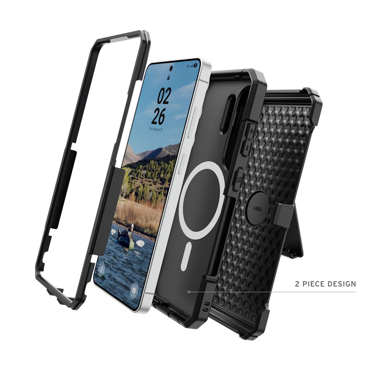 UAG Samsung Galaxy S26 Ultra Case & Holster Rugged 2 Piece 30ft Drop Protection Translucent Trooper | Urban Armor Gear UAG Samsung Galaxy S26 Ultra Case & Holster Rugged 2 Piece 30ft Drop Protection Translucent Trooper | Urban Armor Gear