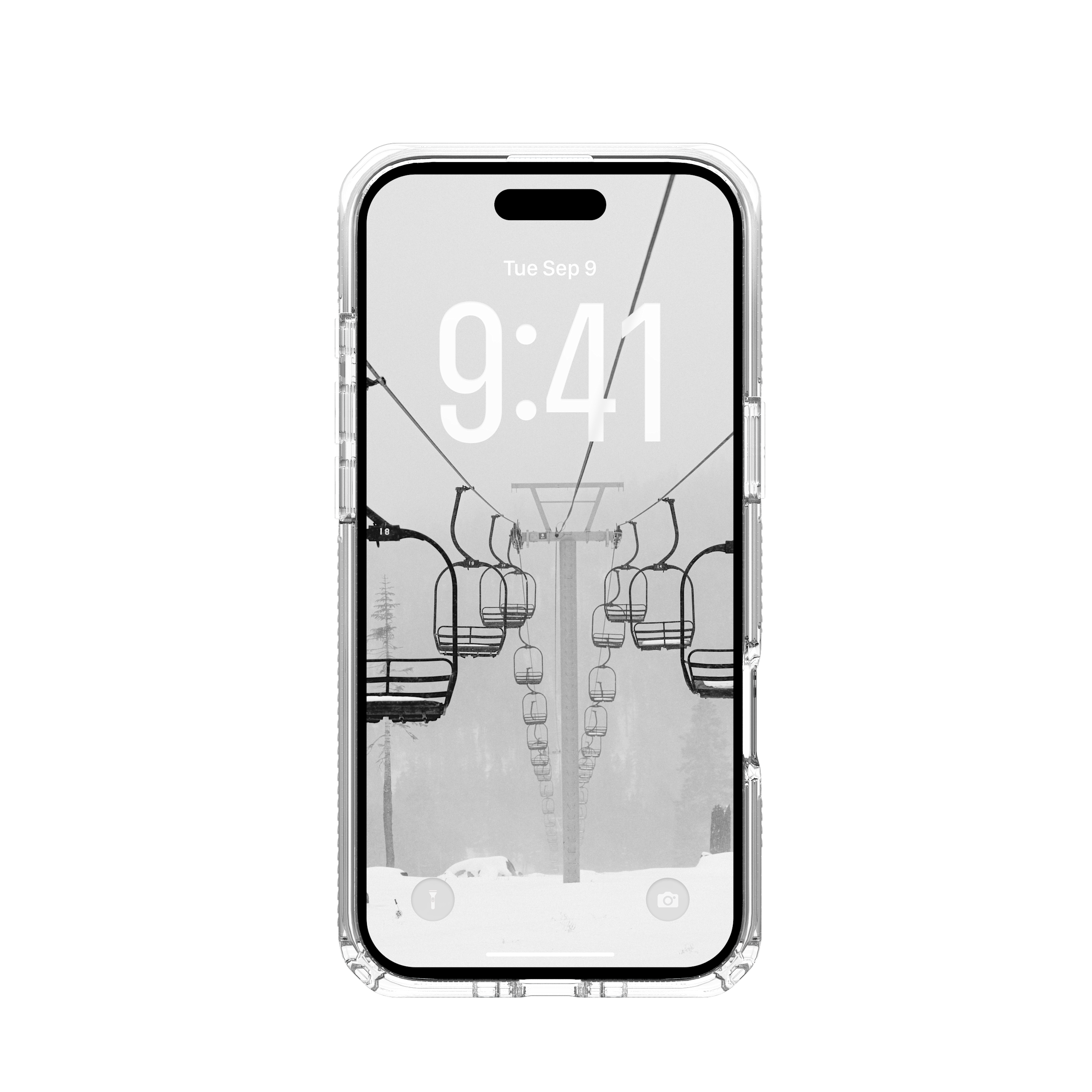UAG iPhone 17 Air Case 16ft Drop Protection, Clear Slim Design