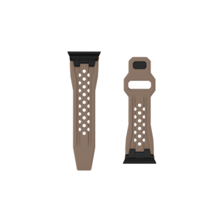 UAG Monarch Strap for Apple Watch Ultra 3, Ultra 2, Ultra Apple Watch Ultra 3/Ultra 2/Ultra case in Dark Earth/Black Titanium