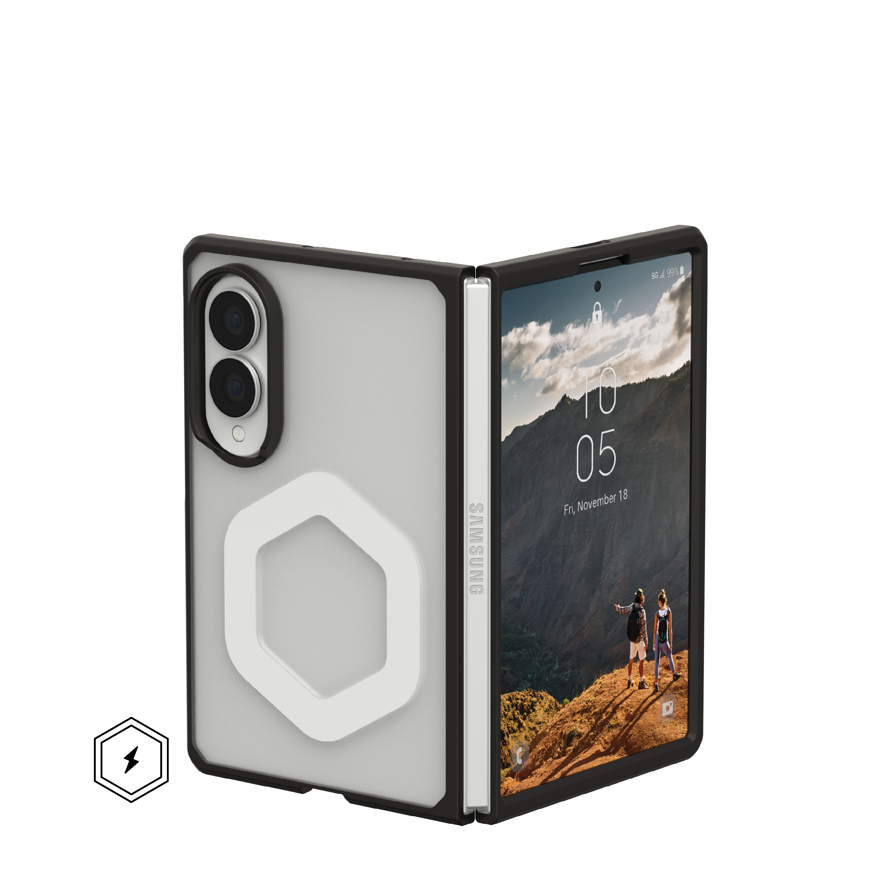 UAG Mouve Galaxy Z Fold8 Case MagSafe Compatible Military-Grade