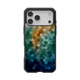 Civilian LT Case With MagSafe For Apple iPhone - Hexagon Gradient