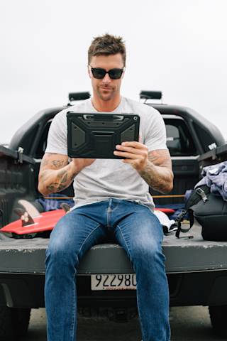 UAG Metropolis SE Microsoft Surface Pro 1st Edition 12" Case Surface Pro 1st Edition 12" in Black lifestyle view