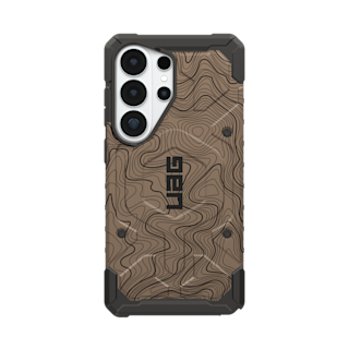 UAG Pathfinder Case For Samsung Galaxy - FDE Flat Dark Earth Topography 2 Galaxy S26 Ultra in S26 ULTRA