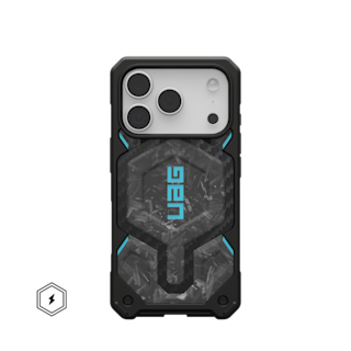 UAG Forged Carbon Fiber iPhone 17 Pro Case - Limited Edition Monarch Pro iPhone 17 Pro in Forged Carbon Fiber/Blue