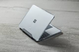 UAG Plyo Series Surface Laptop 1st Edition 13" Case Surface Laptop 1st Edition 13" in Ice lifestyle view