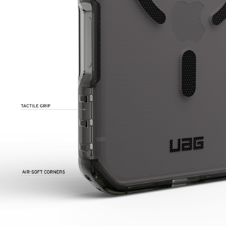 UAG Plyo LT iPhone 18 Pro Case iPhone 18 Pro in Ash/Black detail view