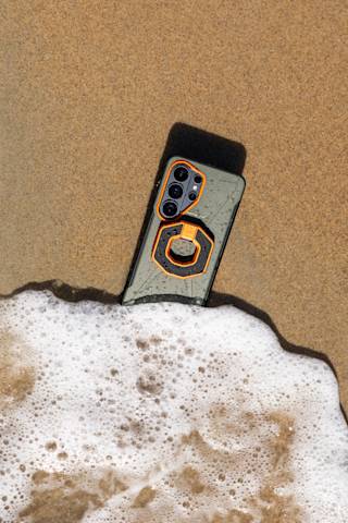 UAG Phone Recovery Pouch made with DRYOUT® Active Moisture-Removal Technology™ Backpacks case in Black lifestyle view