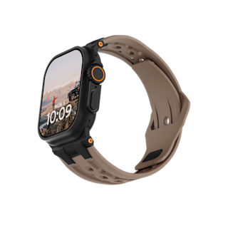 UAG Monarch Strap for Apple Watch Ultra 3, Ultra 2, Ultra Apple Watch Ultra 3/Ultra 2/Ultra case in Dark Earth/Black Titan...