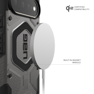 UAG Pathfinder Clear Pixel 11 Case Pixel 11 in Ash/Black
