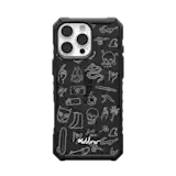 Pathfinder Case With MagSafe For Apple iPhone - Mark Oblow - Doodles