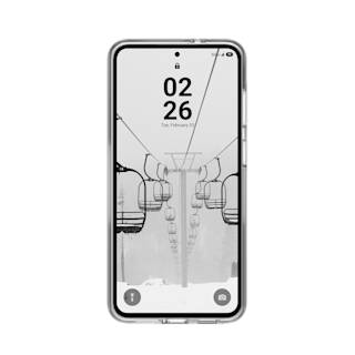 UAG Scout Clear Galaxy S26 FE Case Galaxy S26 FE in Ice/White detail view