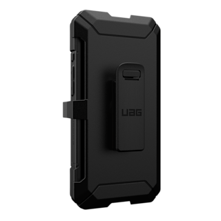 UAG Trooper iPhone 18 Pro Max Case with Holster iPhone 18 Pro Max in Black detail view