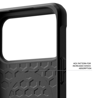 UAG Metropolis LT Tact Armr iPhone 18/17 Pro Max Case iPhone 18 Pro Max in Black / Metropolis LT Tact Armr detail view