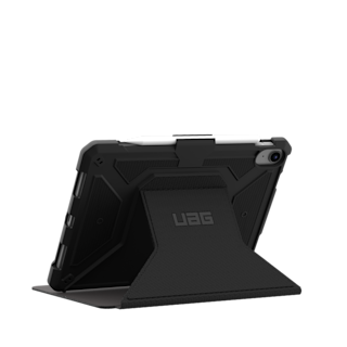 UAG Metropolis Tact.Armr iPad 11" (A16) (11th Gen, 2025) Folio Case iPad 11" (A16) (11th Gen, 2025) in Black detail view