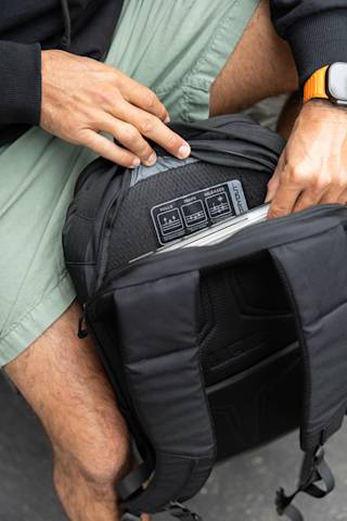 UAG 22L Backpack with DRYOUT® Active Moisture-Removal Technology™ Backpacks case in Black lifestyle view