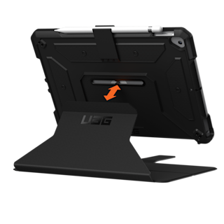 UAG Metropolis Series iPad 10.2" (7th Gen, 2019) Case iPad 10.2" (7th Gen, 2019) in Black detail view