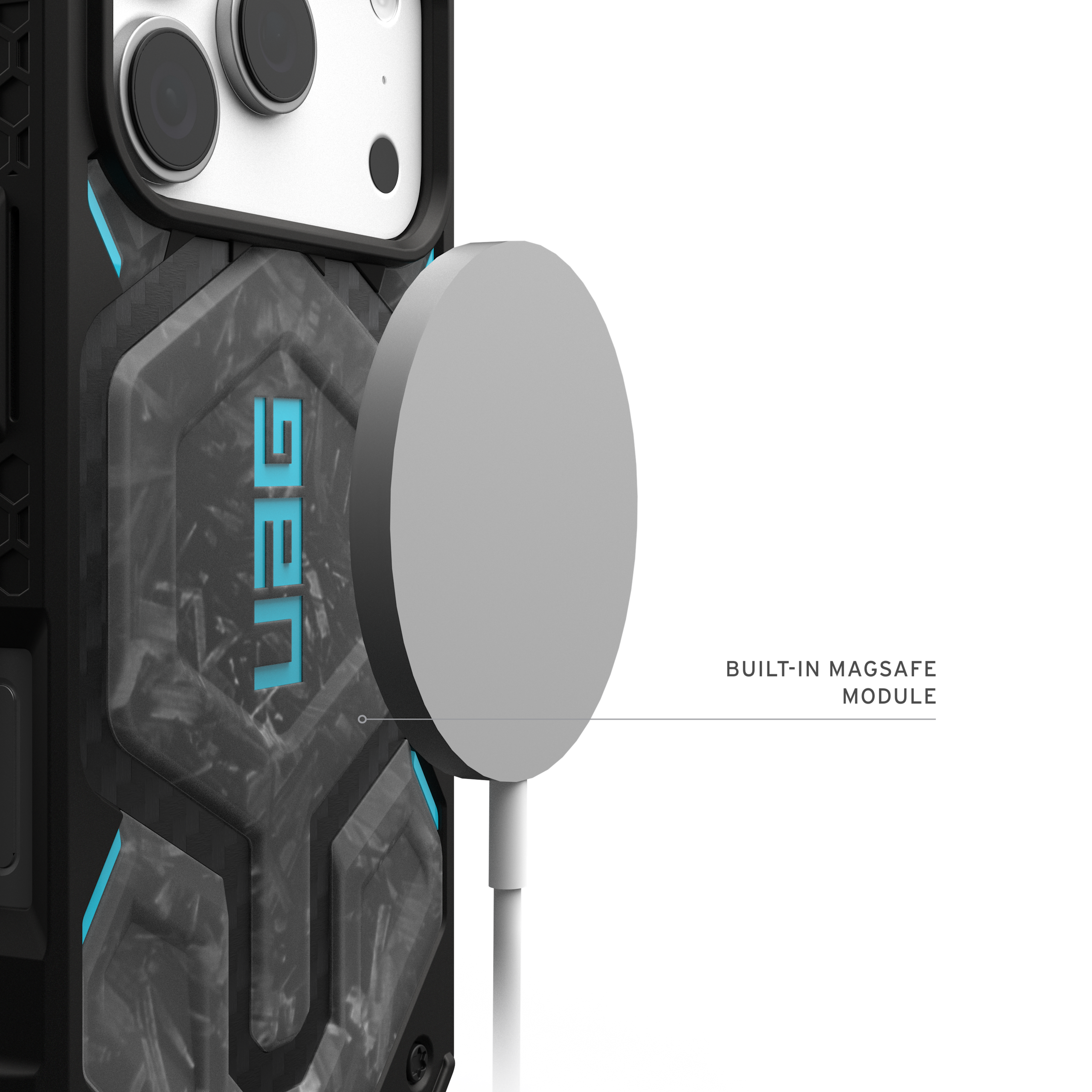 Forged Carbon Fiber iPhone 17 Pro Case - Limited Edition Monarch