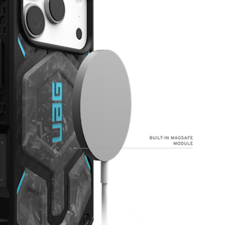 UAG Forged Carbon Fiber iPhone 17 Pro Case - Limited Edition Monarch Pro iPhone 17 Pro in Forged Carbon Fiber/Blue