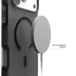UAG Plyo LT iPhone 18 Pro Max Case iPhone 18 Pro Max in Ash/Black detail view