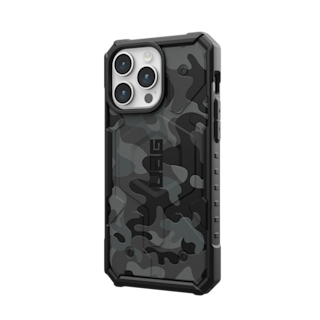 UAG Pathfinder SE iPhone 15 Pro Max Case iPhone 15 Pro Max in Midnight Camo detail view