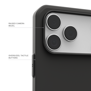 UAG Civilian LT iPhone 18/17 Pro Case iPhone 18 Pro in Black detail view
