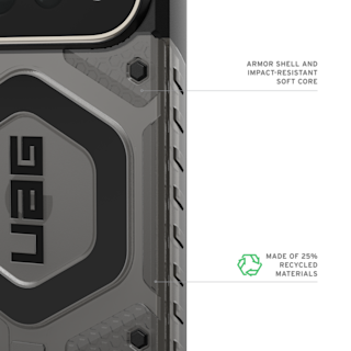 UAG Pathfinder Clear Pixel 11 Pro Case Pixel 11 Pro in Ash/Black