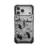 Funda Pathfinder con MagSafe para Apple iPhone - Floral Neu - Gris