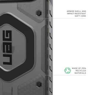 UAG Pathfinder Clear Pixel 11 Pro XL Case Pixel 11 Pro XL in Ash/Black