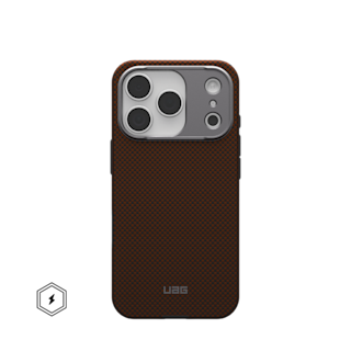 UAG Fibr Armr iPhone 17 Pro Case iPhone 17 Pro in Orange/Charcoal