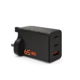 SRGE (UK) 65W 3 Port Wall Charger