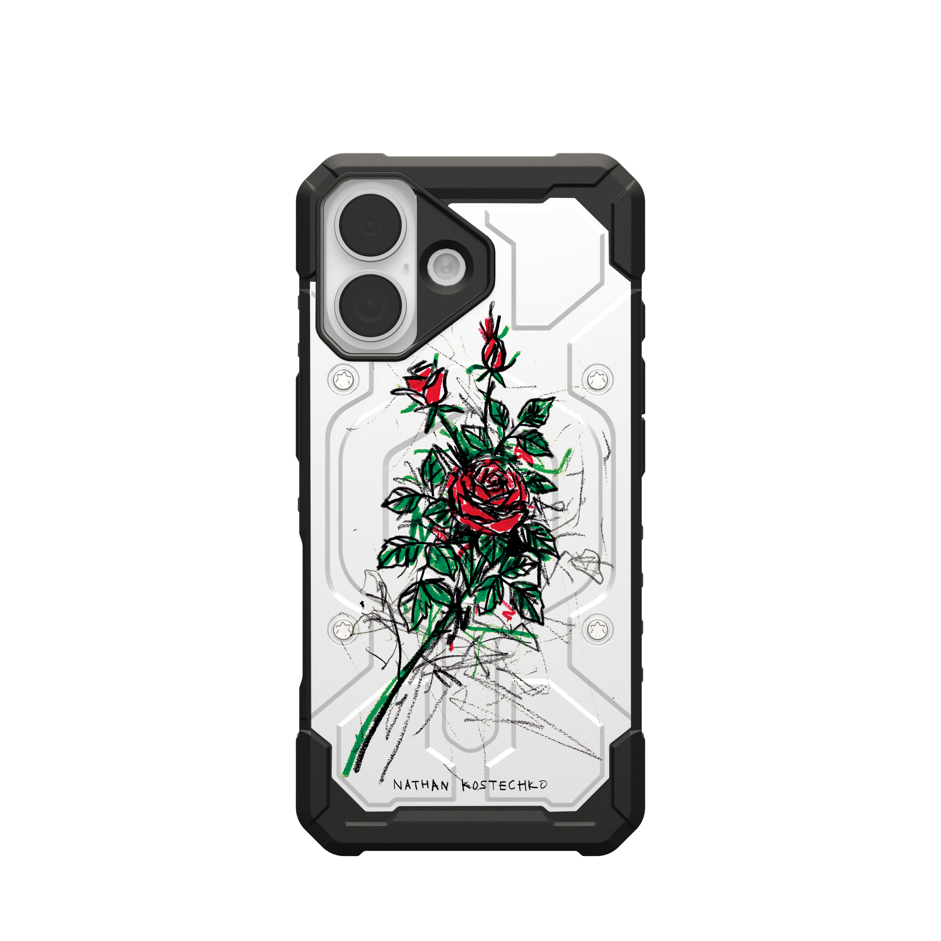 HYDROGEN スカルデザイン iPhoneケース Pathfinder Case With MagSafe For Apple iPhone - Kostechko 7