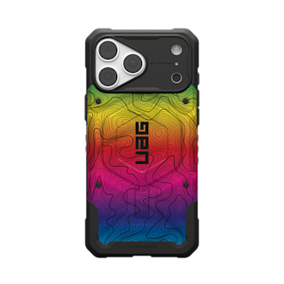 UAG Pathfinder Case With MagSafe For Apple iPhone - Rainbow Topography 2 iPhone 18 Pro Max in iPhone 18 Pro Max