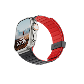 UAG Pathfinder Strap for Apple Watch Ultra 3, Ultra 2, & Ultra Apple Watch Ultra 3/Ultra 2/Ultra case in Ash/Active Lava
