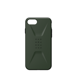 UAG Civilian Series iPhone SE (2022) Case iPhone SE (2022) in Olive detail view
