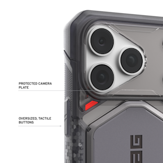 UAG Monarch Pro Veil iPhone 18 Pro Case iPhone 18 Pro in Veil Ash detail view