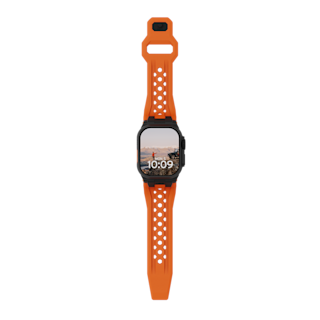 UAG Monarch Strap for Apple Watch Apple Watch case in Orange/Black Titanium