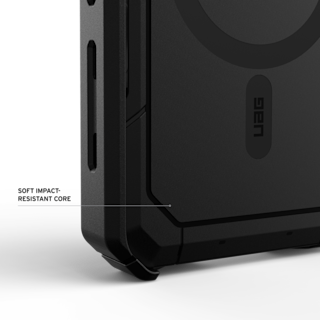 UAG Trooper iPhone 18 Pro Case with Holster iPhone 18 Pro in Black detail view