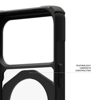 UAG Plasma XTE 360 iPhone 18 Pro Case iPhone 18 Pro in Black/Clear detail view