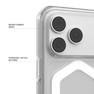 UAG Plyo iPhone 18 Pro Case iPhone 18 Pro in Ice/White detail view