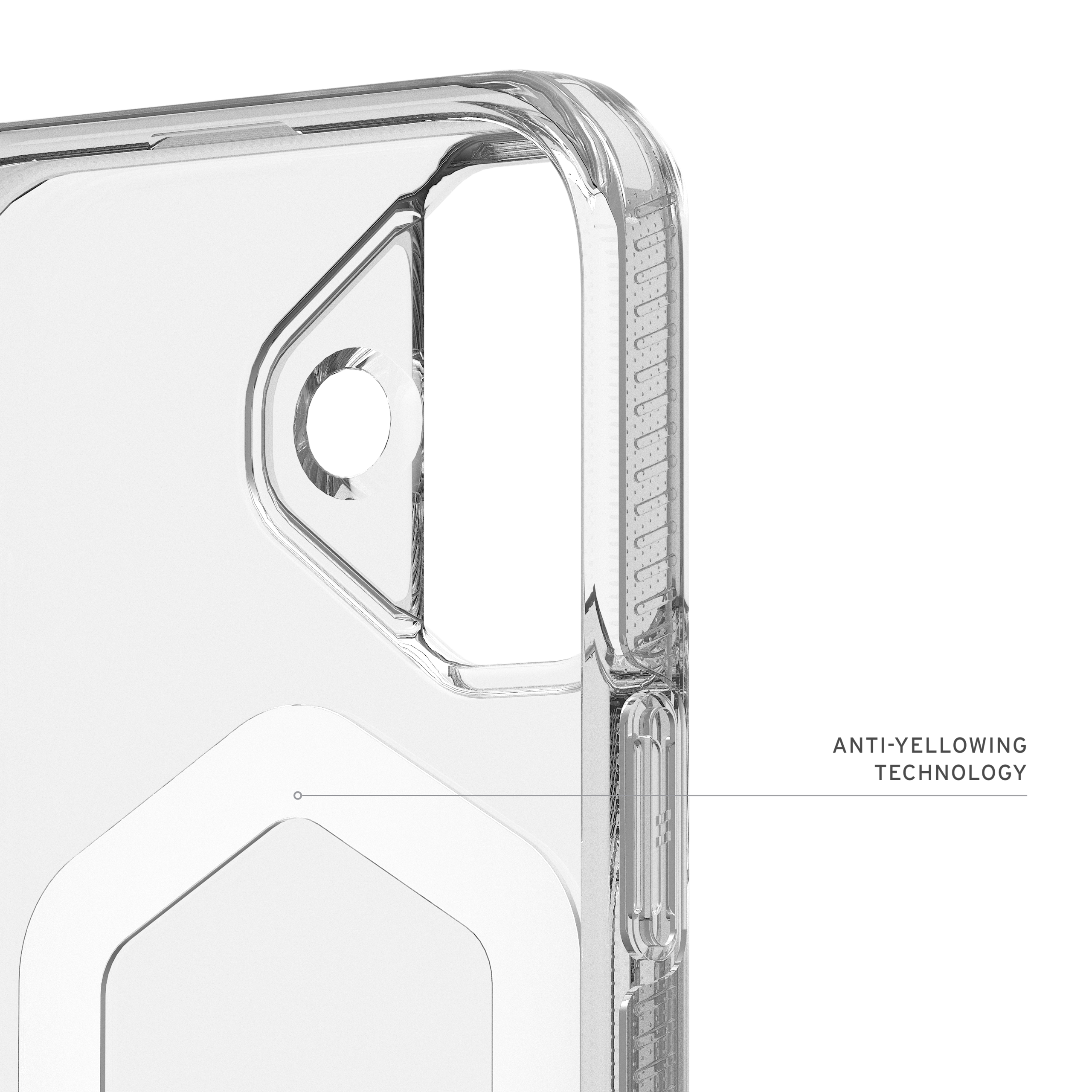 UAG iPhone 17 Case 16ft Drop Protection, Clear Slim Design, Anti